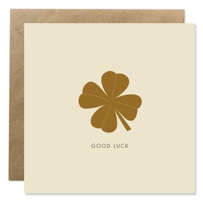 "Good Luck" - Irish Made Card